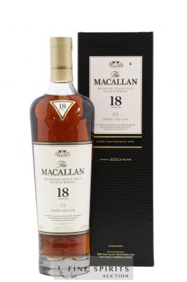 Macallan (The) 18 years Of. Sherry Seasoned Oak Casks from Jerez - Annual 2023 Release ---- - Lot de 1 Bouteille