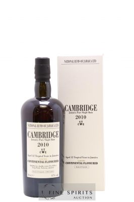 Cambridge 12 years 2010 Of. Mark ST C E - One of 4900 - bottled 2022 LM&V National Rums of Jamaica 