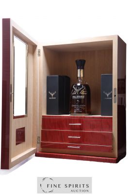 Dalmore 1992 Of. Constellation Set with red humidor by Elie Bleu ---- - Lot de 1 Bottle