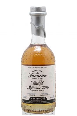 La Favorite 2016 Of. Sélection de Fûts Ex-Bourbon - One of 6500 - bottled 2022 ---- - Lot de 1 Bouteille