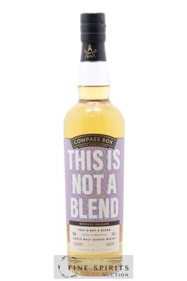 This is not a Blend Compass Box Bespoke Release - One of 1278 