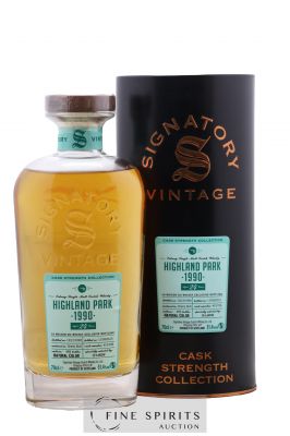 Highland Park 24 years 1990 Signatory Vintage Cask n°15706 - One of 489 - bottled 2015 LMDW Cask Strength Collection ---- - Lot de 1 Bouteille