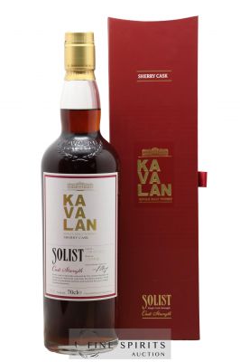 Kavalan Of. Solist Sherry Cask n°S081217023 - One of 490 - bottled 2016 Cask Strength ---- - Lot de 1 Bouteille
