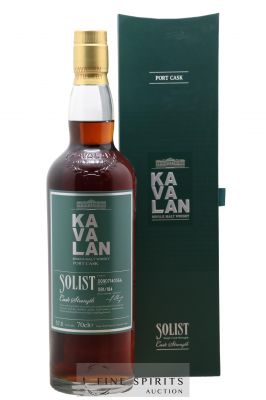 Kavalan Of. Solist Port Cask n°0090714056A - One of 184 - bottled 2016 Cask Strength ---- - Lot de 1 Bouteille