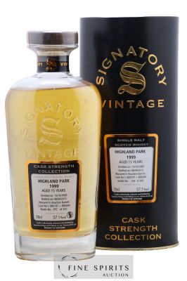 Highland Park 15 years 1999 Signatory Vintage Casks n°800197-800200 - One of 343 - bottled 2015 Cask Strength Collection ---- - Lot de 1 Bouteille