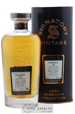 Balmenach 28 years 1988 Signatory Vintage Cask n°3248 - One of 197 - bottled 2017 Cask Strength Collection 
