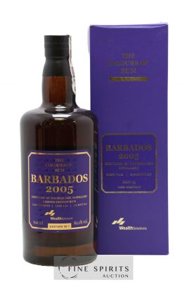 Foursquare 15 years 2005 Wealth Solutions Barbados n°7 Cask n°112 - One of 272 - bottled 2021 The Colours of Rum ---- - Lot de 1 Bouteille