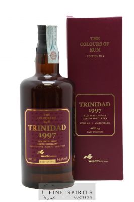 Caroni 25 years 1997 Wealth Solutions Trinidad n°2 Cask n°6 - One of 132 - bottled 2022 The Colours of Rum 