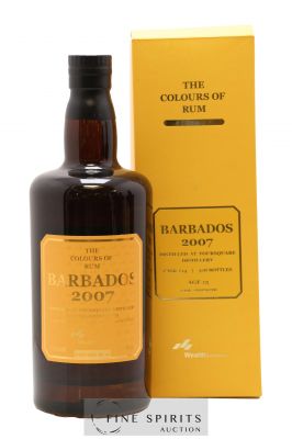 Foursquare 13 years 2007 Wealth Solutions Barbados n°10 Cask n°14 - One of 328 - bottled 2021 The Colours of Rum ---- - Lot de 1 Bouteille