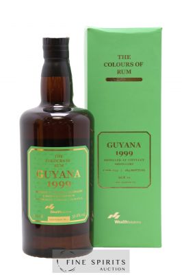 Uitvlugt 21 years 1999 Wealth Solutions Guyana n°1 Cask n°54 - One of 184 - bottled 2021 The Colours of Rum 