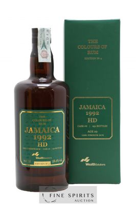 Jamaica HD 29 years 1992 Wealth Solutions Jamaica n°4 Cask n°6 - One of 251 - bottled 2022 The Colours of Rum ---- - Lot de 1 Bouteille
