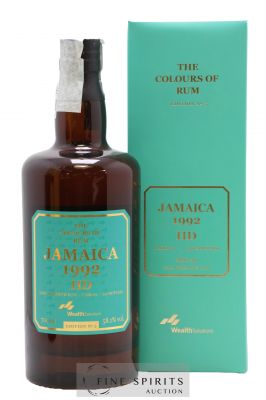 Jamaica HD 29 years 1992 Wealth Solutions Jamaica n°5 Cask n°9 - One of 250 - bottled 2022 The Colours of Rum ---- - Lot de 1 Bouteille