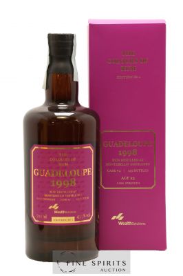 Montebello 23 years 1998 Wealth Solutions Guadeloupe n°1 Cask n°4 - One of 155 - bottled 2022 The Colours of Rum 