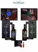 Artist Nikka Whisky - Yoshiki HASE original prints set (2 signed bottles, 2 samples & 2 signed original masterpieces)   - Lot de 2 Bouteilles