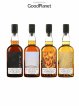 Chichibu Of. Chichibu Collection Hongo-Sani x LMDW (4 bottles and 4 original sculptures)   - Lot of 4 Bottles
