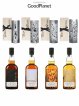 Chichibu Of. Chichibu Collection Hongo-Sani x LMDW (4 bottles and 4 original sculptures)   - Lot of 4 Bottles