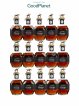 Blanton's Complete Set Single Barrel LMDW 2026 (15 bottles)   - Lot de 15 Bouteilles