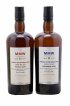 MMW Wedderburn 11 years Velier Tropical Vs. Continental Aging Coffret 2 bottles E&A Scheer Joint bottling   - Lot de 1 Coffret