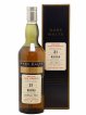 Brora 21 years 1977 Of. Rare Malts Selection Natural Cask Strengh - bottled 1998 Limited Edition   - Lot de 1 Bouteille