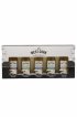 West Cork Of. Set of 5x5cl. Port - Calvados - Sherry - Virgin Oak - Rum finished   - Lot of 1 Box
